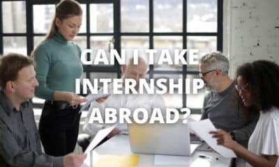 Can I take internship abroad?